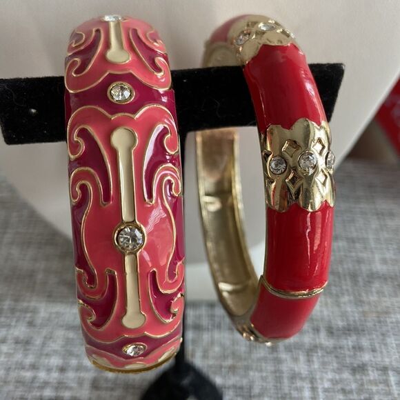 Bangels NWOT pink with Rhinestone details - Picture 6 of 8